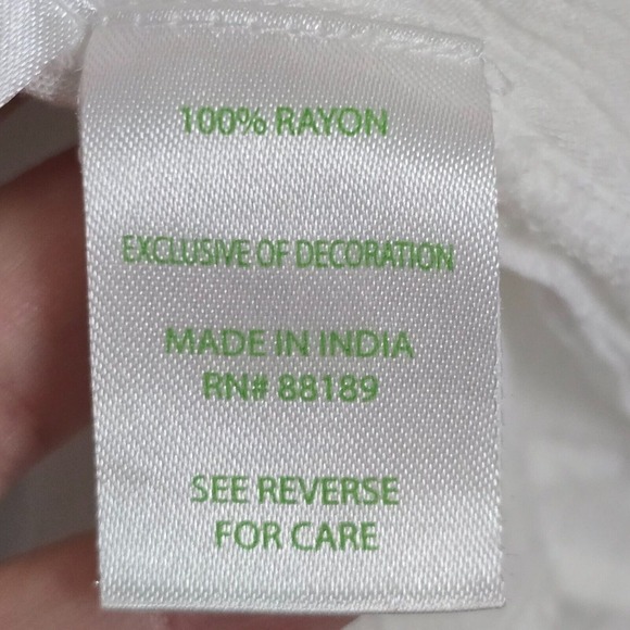 Lilly Pulitzer Top Womens XS White Dahle Embroidered Long Sleeve Beach Tropical - Picture 6 of 13